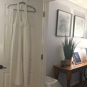 C/MEO COLLECTIVE Ivory Midi Dress | New with Tags!